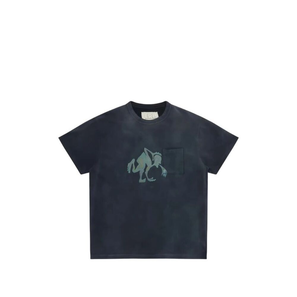 Erl Blue T-Shirts & Vests - T-Shirts Men